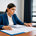 장애인재활상담사 직무 스트레스 관리 - Recognizing Stress**

"A fully clothed rehabilitation counselor, looking concerned, sitting at a des...