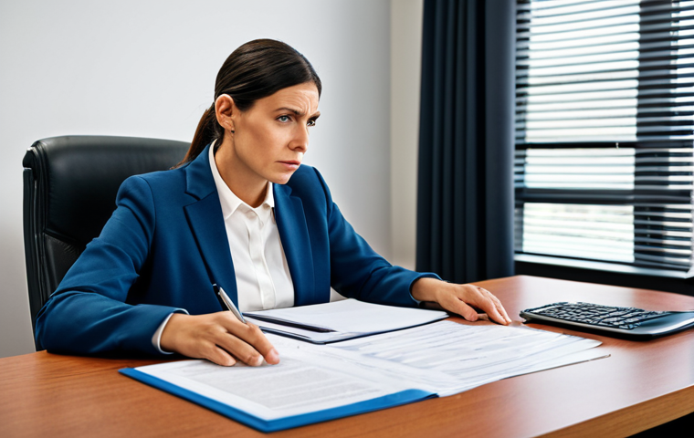 장애인재활상담사 직무 스트레스 관리 - Recognizing Stress**

"A fully clothed rehabilitation counselor, looking concerned, sitting at a des...