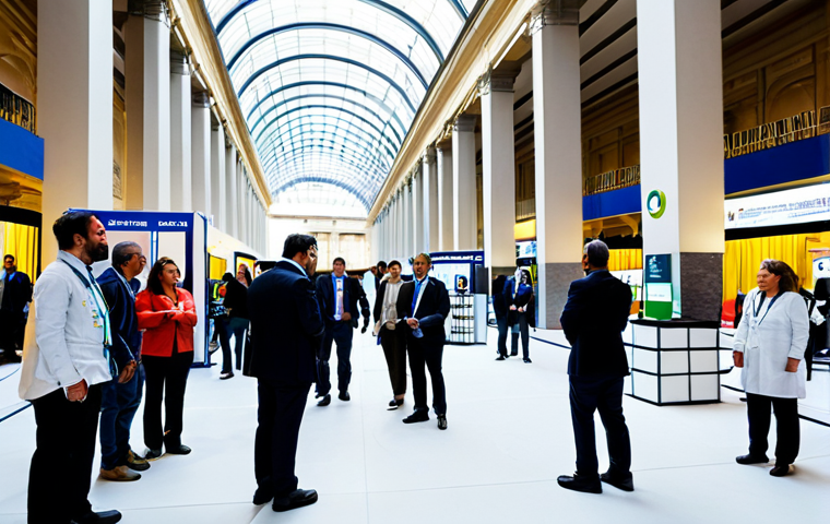장애인재활상담사 관련 행사 일정 - Congreso Nacional de Rehabilitación (Madrid)**

"A bustling scene at the Congreso Nacional de Rehabi...