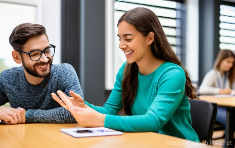 장애인재활상담사 추천 서적 - **Image Prompt: Neurodiversity in a Collaborative Rehabilitation Setting**
A vibrant, sunlit ima...