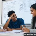 장애인재활상담사 학습 스터디 팁 - "A diverse group of university students, male and female, from various ethnic backgrounds, are activ...