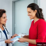 장애인재활상담사 자격증 취득 과정 - A professional multidisciplinary rehabilitation team working collaboratively in a modern clinic sett...