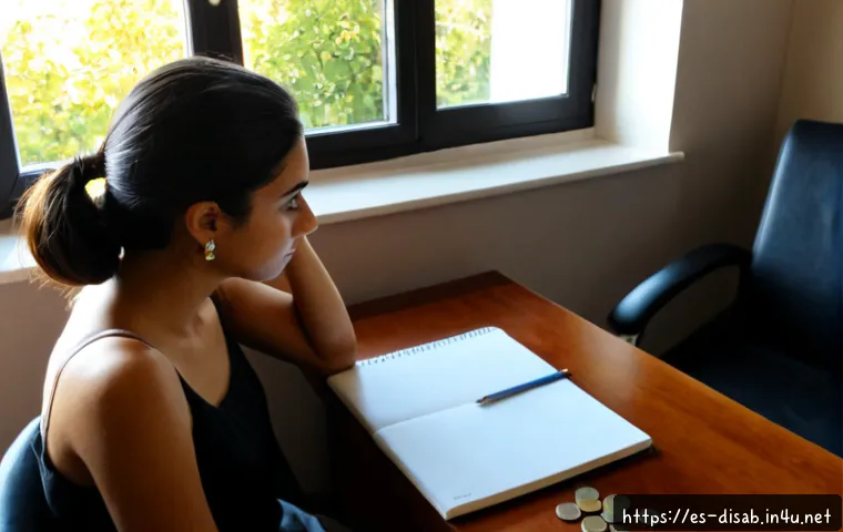 Home 17 장애인재활상담사 자격시험 후기 - Photorealistic scene of a Spanish-speaking rehabilitation counseling graduate reflecting after a pro...